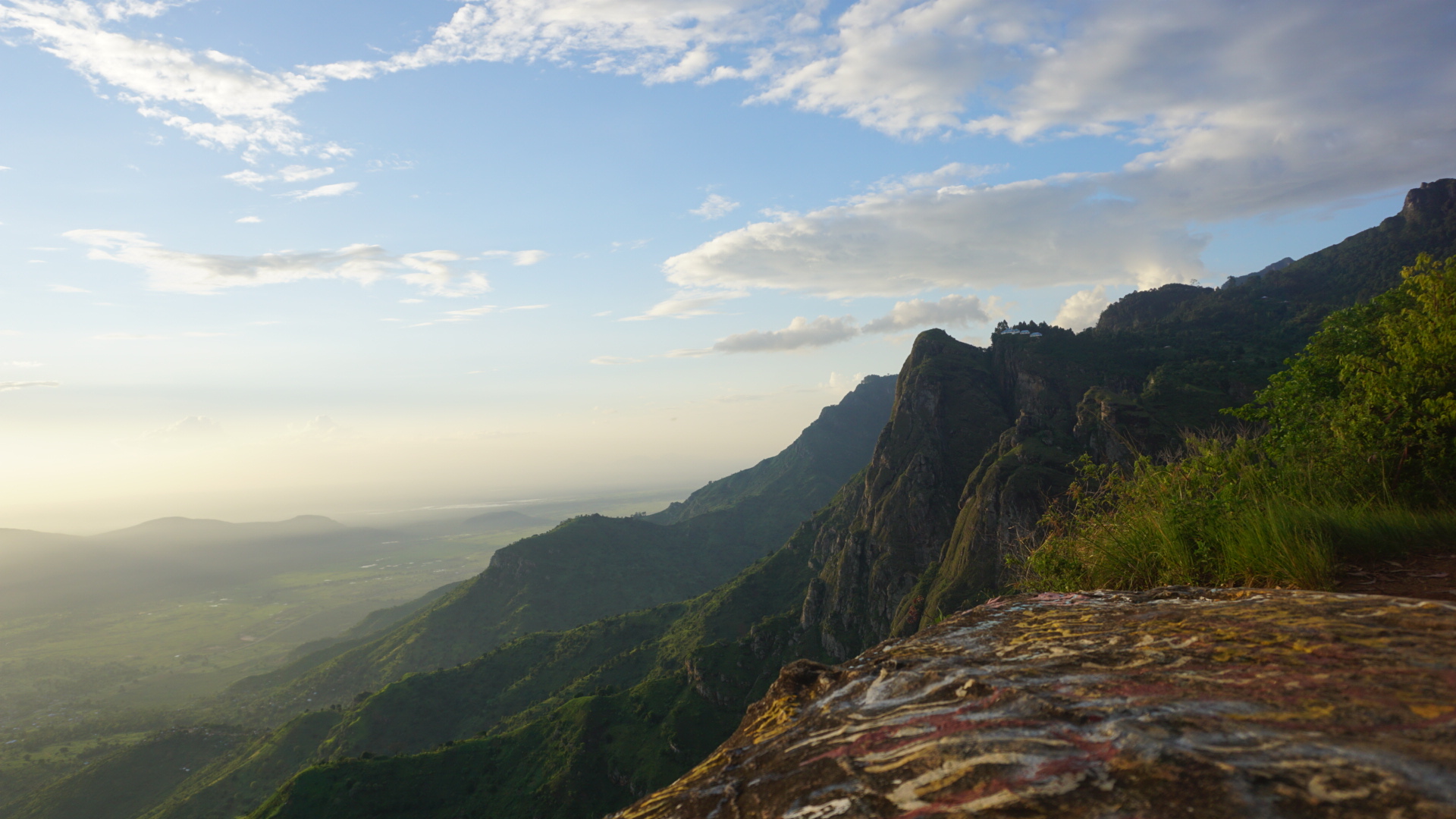 Usambara offers  spectacular views points.